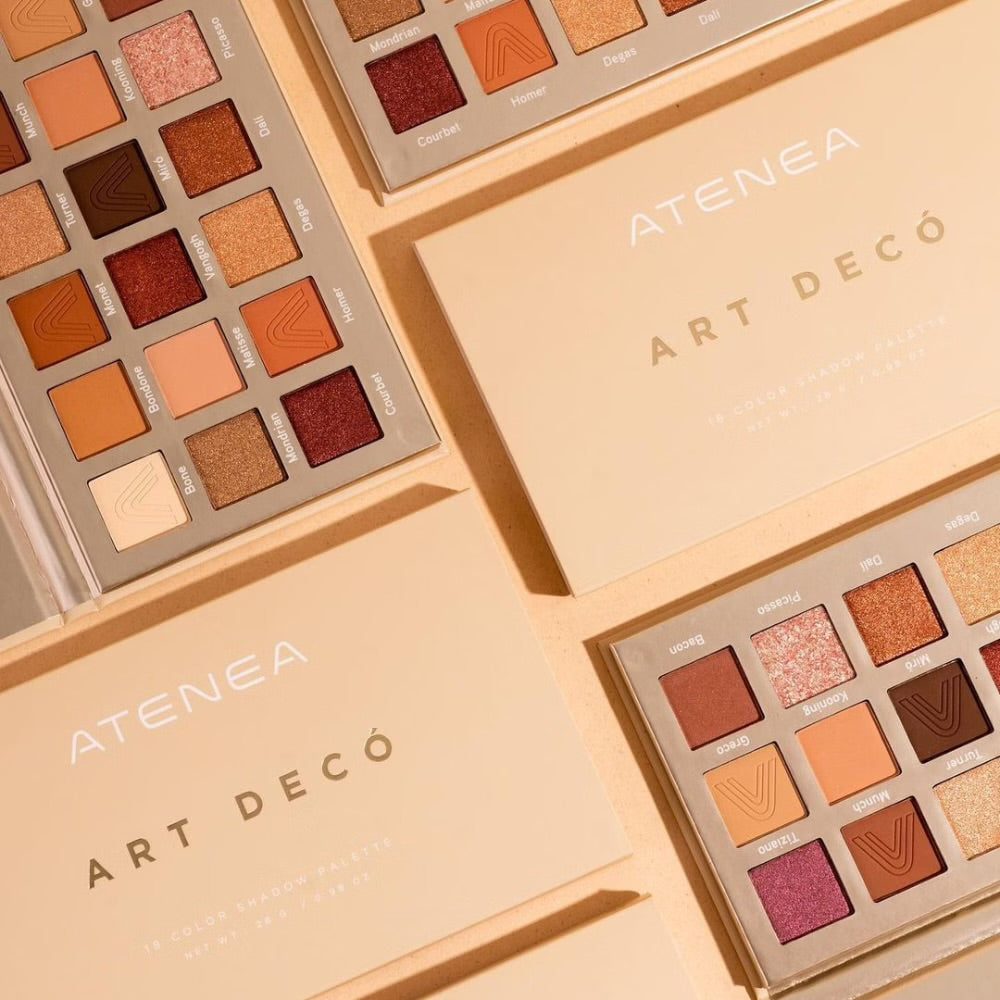 PALETA DE SOMBRAS 18 TONOS ART DECO