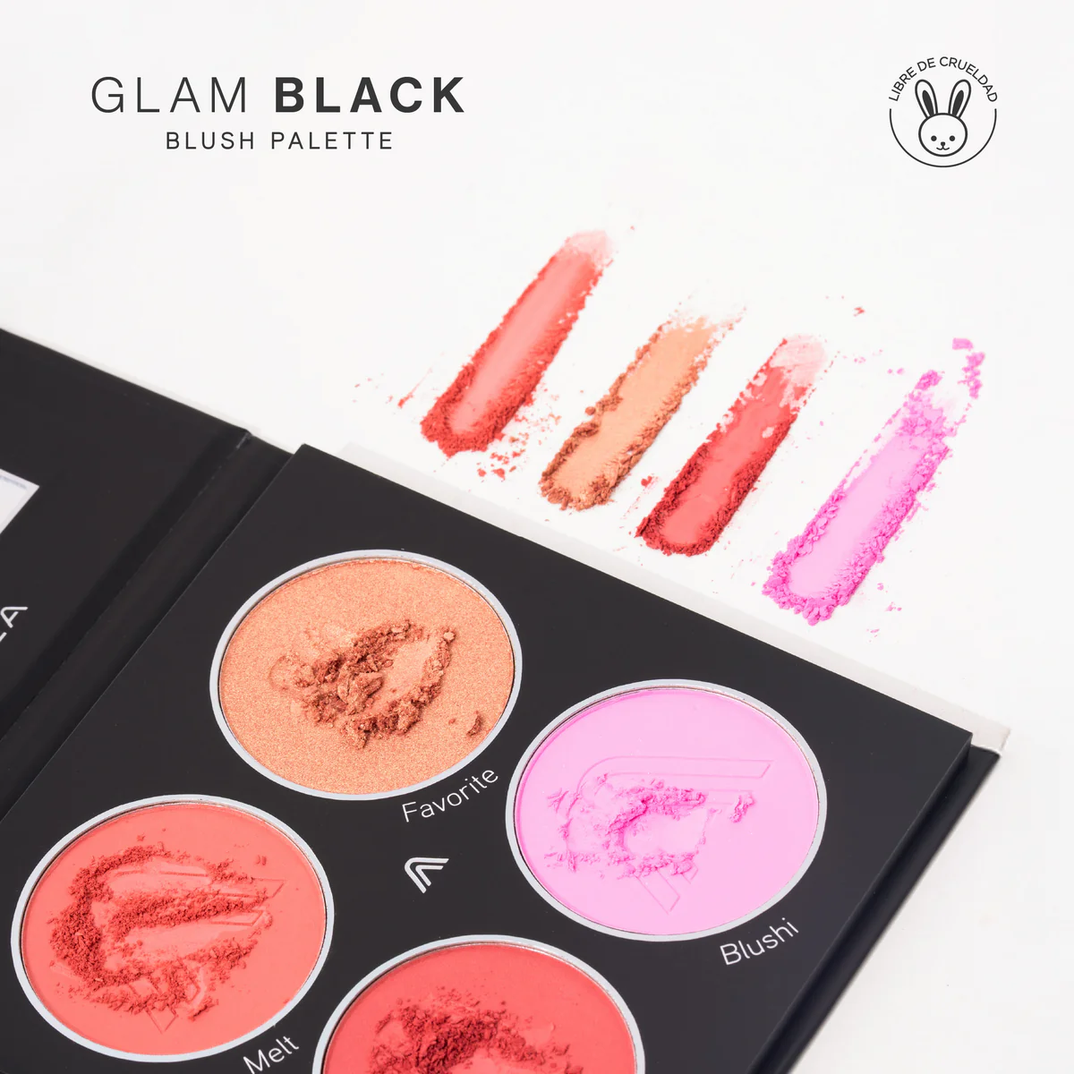 PALETA DE RUBORES GLAMBLACK