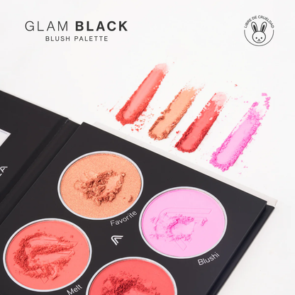 PALETA DE RUBORES GLAMBLACK