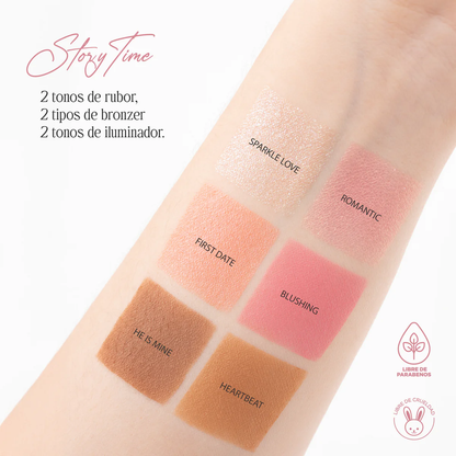 PALETA DE SOMBRAS STORYTIME