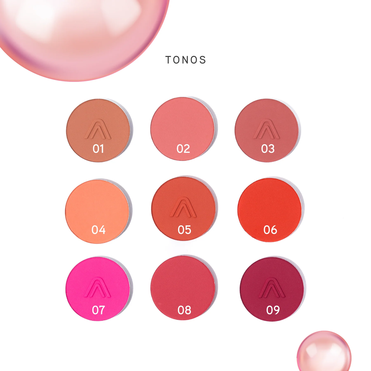 PALETA DE RUBORES BLUSHED CHEECKS