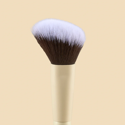 BROCHA DUO GLAM PARA CONTORNO Y TIPO ABANICO PARA RETIRAR EXCESO