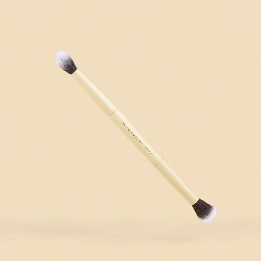 BROCHA DUO GLAM DIFUMINADORAS DE CORTE REDONDO Y TIPO LÁPIZ
