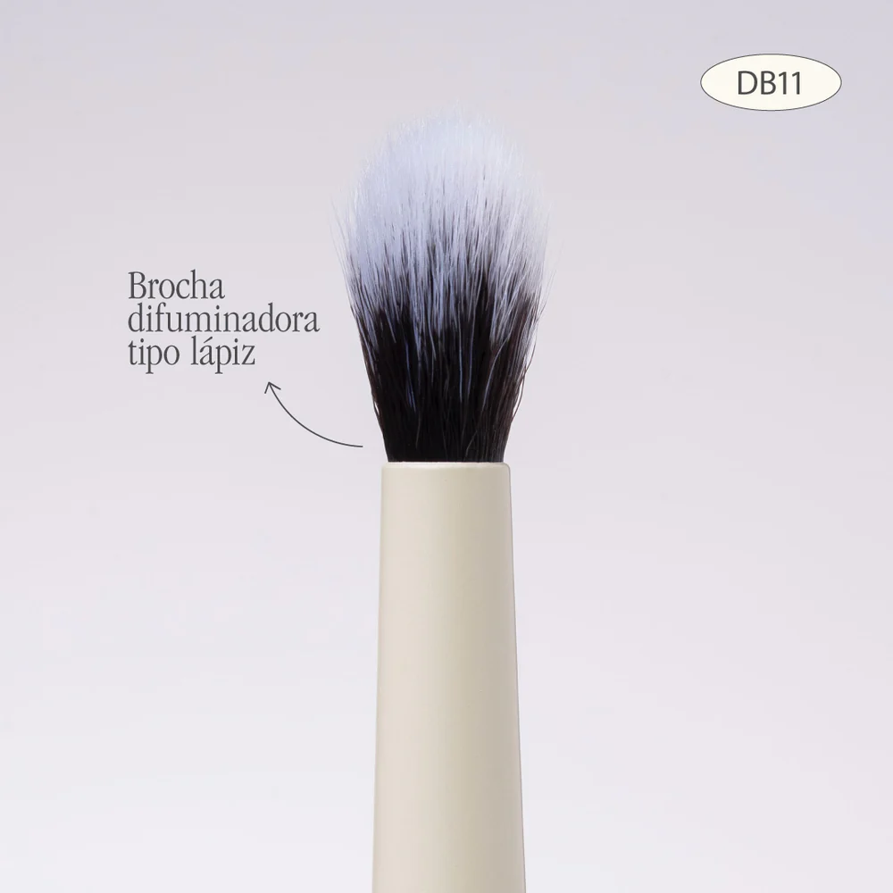 BROCHA DUO GLAM DIFUMINADORAS DE CORTE REDONDO Y TIPO LÁPIZ