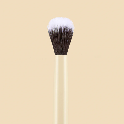 BROCHA DUO GLAM PLANA CREMA Y DIFUMINADORA